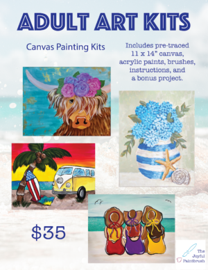 Tiki Bar Art Kit – The Joyful Paintbrush