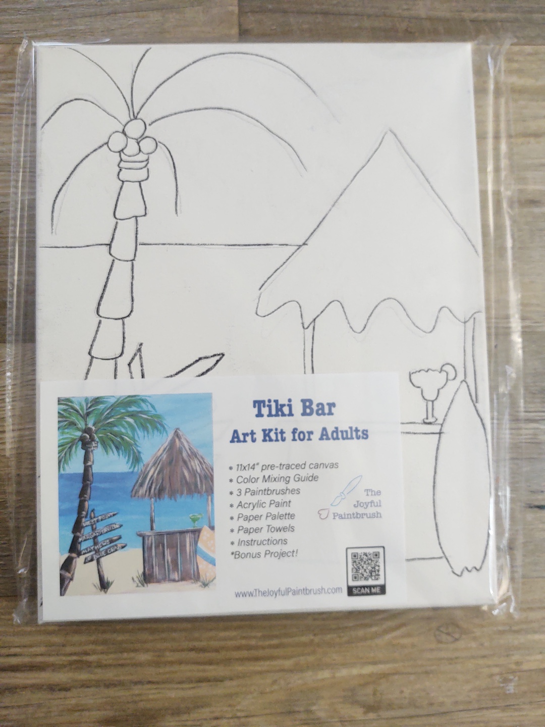 Tiki Bar Art Kit – The Joyful Paintbrush